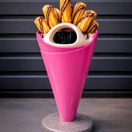Churro-Eis-Mülleimer