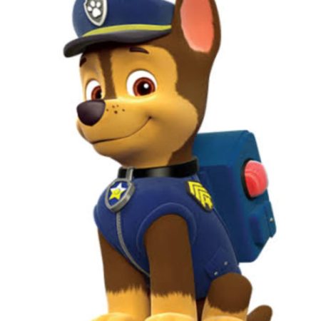 Cartoon Police Dog 3D Statue