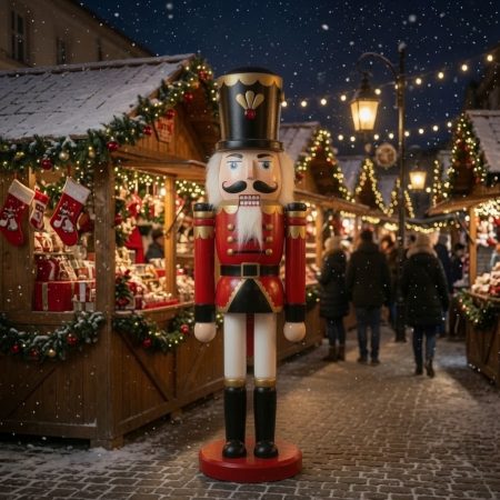 Christmas Nutcracker Soldier Statue