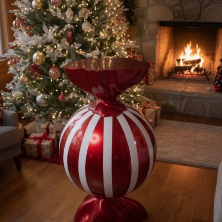 Candy Side Table Statue