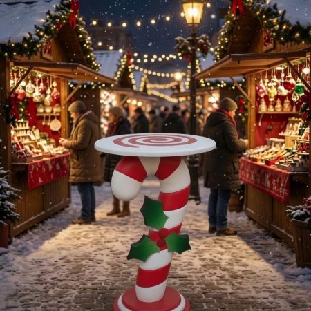 Candy Cane Christmas Table